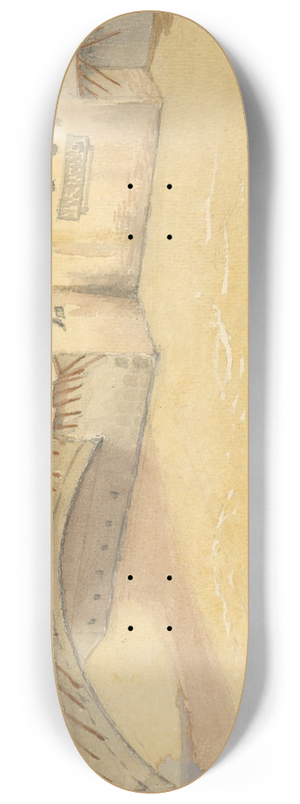 John Ireland Howe Downes - The PonteVecchio 8.25 inch art skate deck