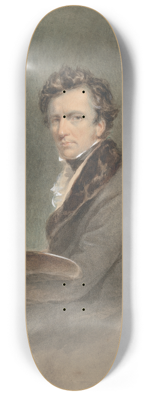 John Jackson - Self-Portrait 8.25 inch art skate deck