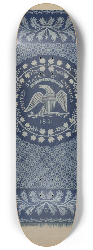 J. Howard Iams - Coverlet (U.S. Seal) 8.25 inch art skate deck