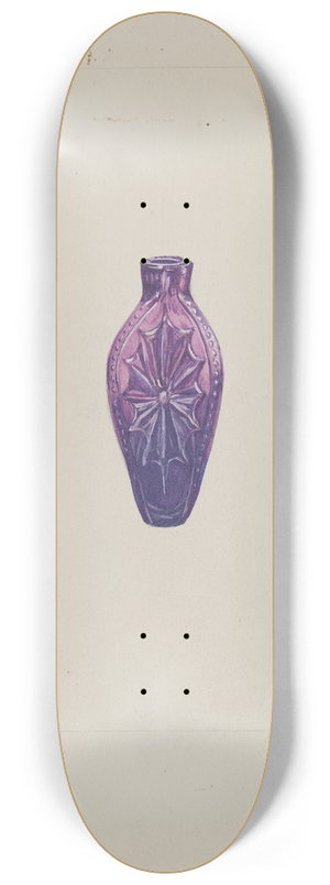 John Jordan - Stiegel Perfume Vial 8.25 inch art skate deck