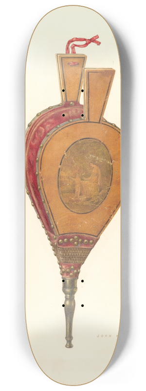 John Koehl - Painted Bellows 8.25 inch art skate deck