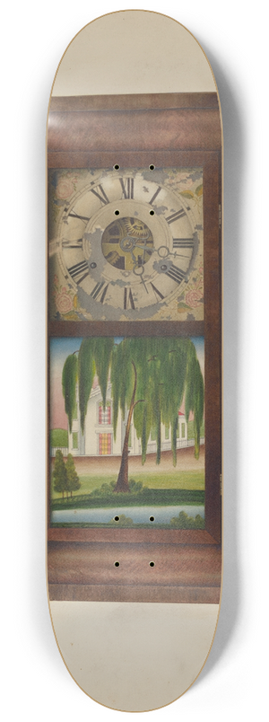 John Koehl - Painted Clock 8.25 inch art skate deck