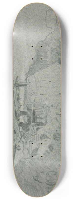 John Linnell - Edgware Road, London 8.25 inch art skate deck