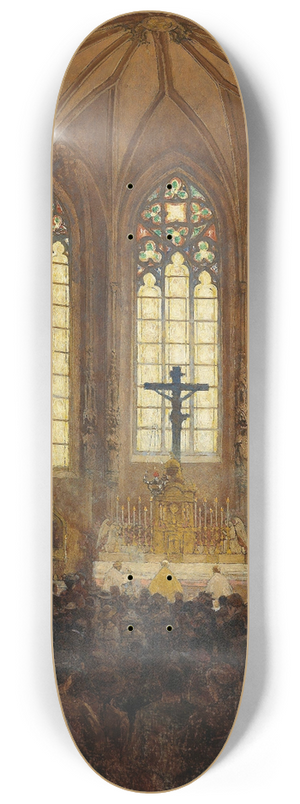 Jindich Tomec - Solemn Mass in the Hofburg chapel 8.25 inch art skate deck