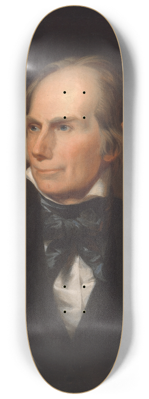 John Neagle - Henry Clay 8.25 inch art skate deck