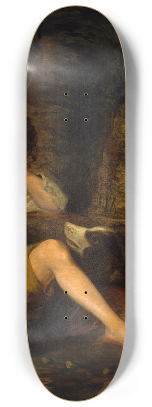 John Opie - A Shepherd Boy 8.25 inch art skate deck