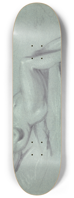 John Opie - Reclining Female Nude 8.25 inch art skate deck