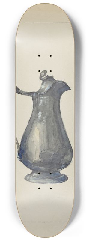 John Oster - Pewter Pitcher 8.25 inch art skate deck