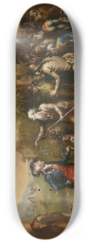 John Quidor - Rip Van Winkle 8.25 inch art skate deck