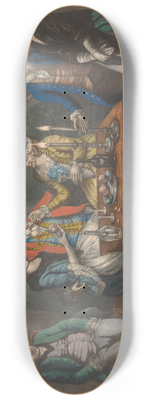 John Raphael Smith - The Prodigal Son in Excess 8.25 inch art skate deck