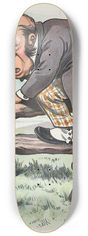 John Samuel Pughe - Frightened 8.25 inch art skate deck