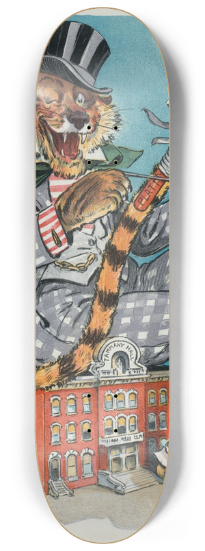 John Samuel Pughe - The Tammany alliance 8.25 inch art skate deck