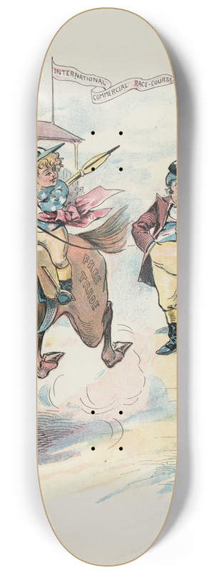 John Samuel Pughe - Warming up a sure winner 8.25 inch art skate deck