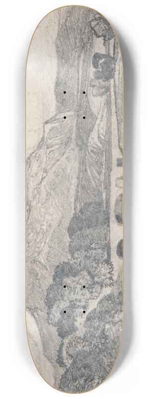 John Sell Cotman - Tan-y-Bwlch, North Wales 8.25 inch art skate deck