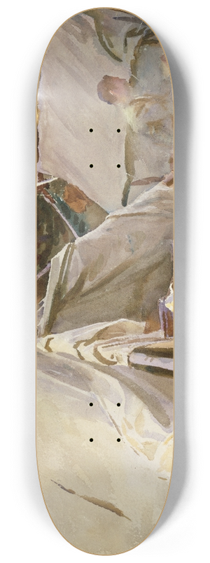 John Singer Sargent - Camp at Lake OHara 8.25 inch art skate deck