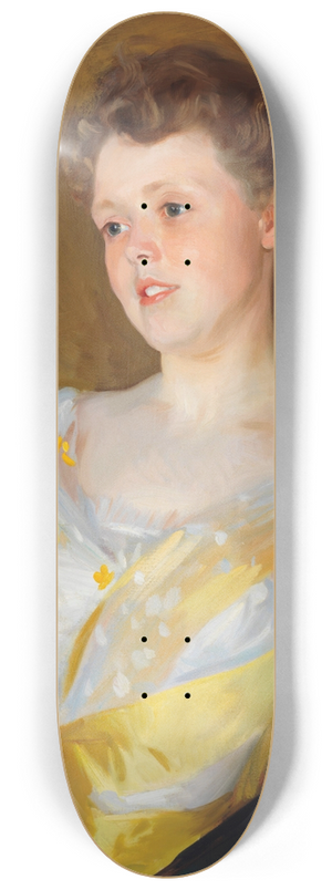 John Singer Sargent - Florence Addicks 8.25 inch art skate deck