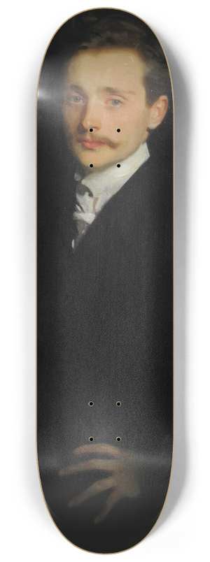 John Singer Sargent - Lon Delafosse 8.25 inch art skate deck