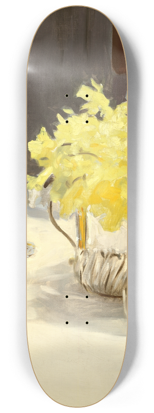 John Singer Sargent - Still Life withDaffodils 8.25 inch art skate deck