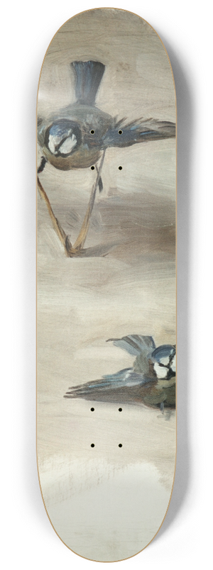John Singer Sargent - Studies of a Dead Bird 8.25 inch art skate deck