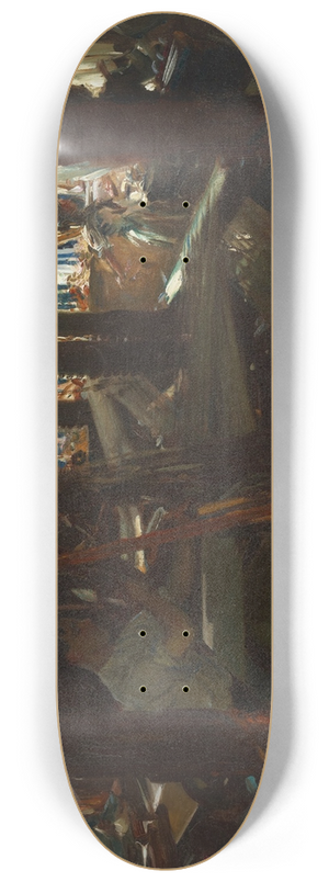 John Singer Sargent - The Weavers 8.25 inch art skate deck
