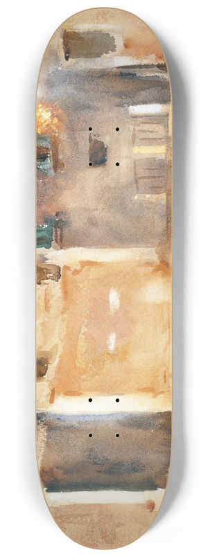 John Singer Sargent - Venice 8.25 inch art skate deck