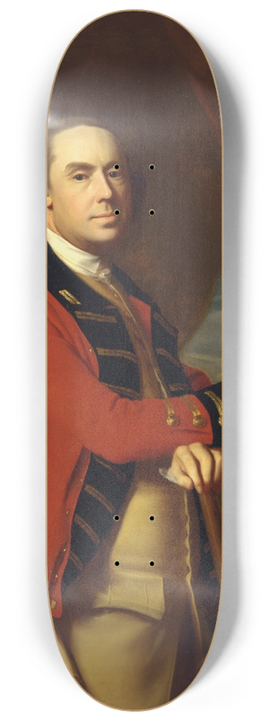 John Singleton Copley - General Thomas Gage 8.25 inch art skate deck