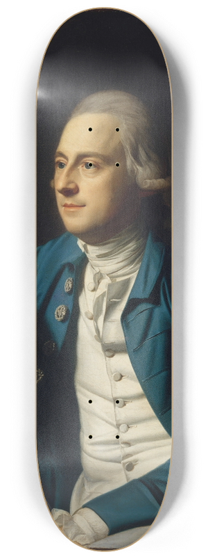 John Singleton Copley - Gulian Verplanck 8.25 inch art skate deck