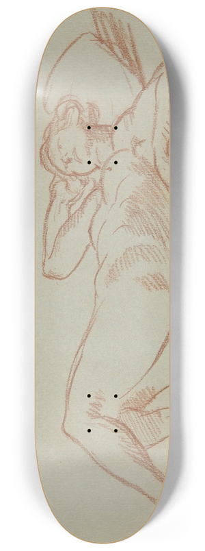 John Sloan - ModelResting 8.25 inch art skate deck