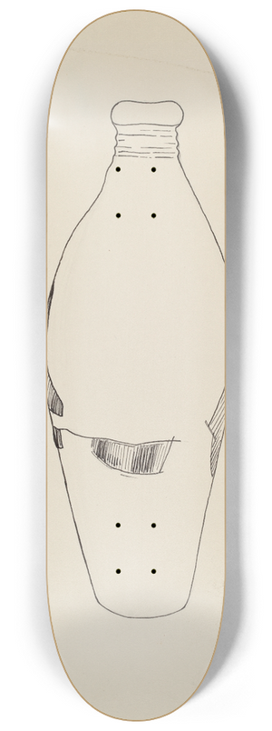 John Tarantino - Flask 8.25 inch art skate deck