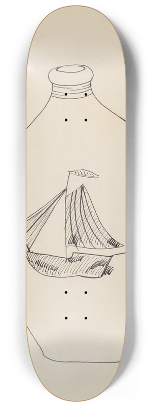 John Tarantino - Flask 8.25 inch art skate deck