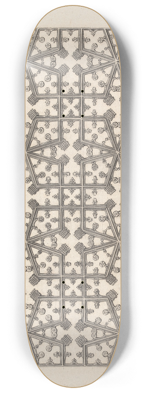 John Thomas Smith - Ceiling of the Star Chamber 8.25 inch art skate deck