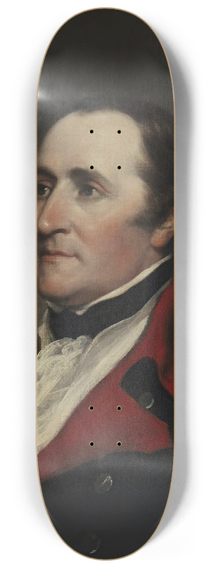 John Trumbull - Brigadier General Ebenezer Huntington 8.25 inch art skate deck