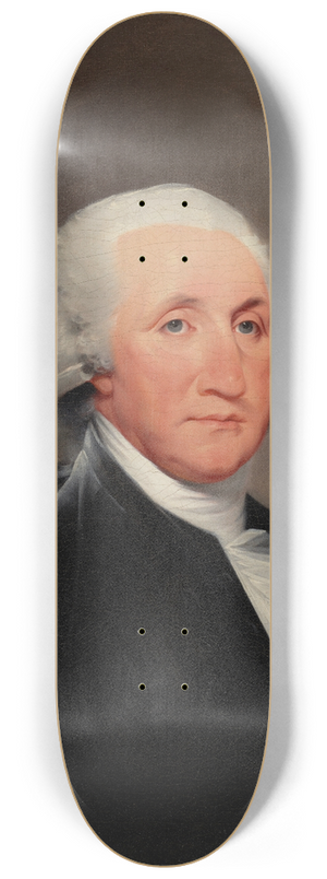 John Trumbull - George Washington 8.25 inch art skate deck