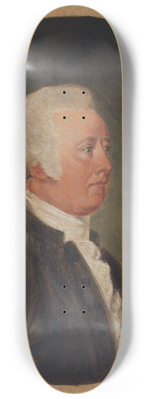 John Trumbull - John Rutledge 8.25 inch art skate deck