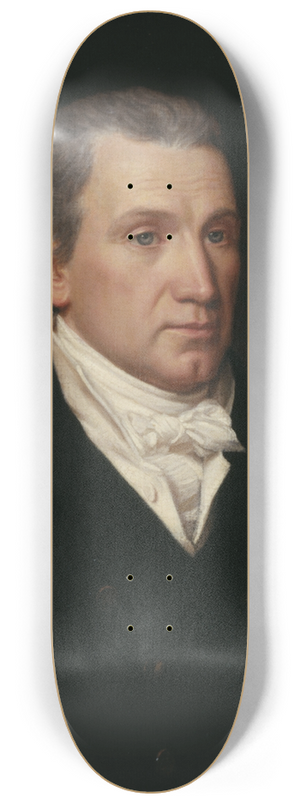 John Vanderlyn - James Monroe 8.25 inch art skate deck