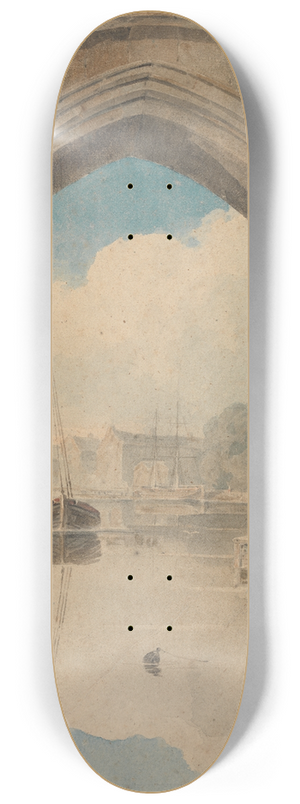 John Varley - The Bridge 8.25 inch art skate deck