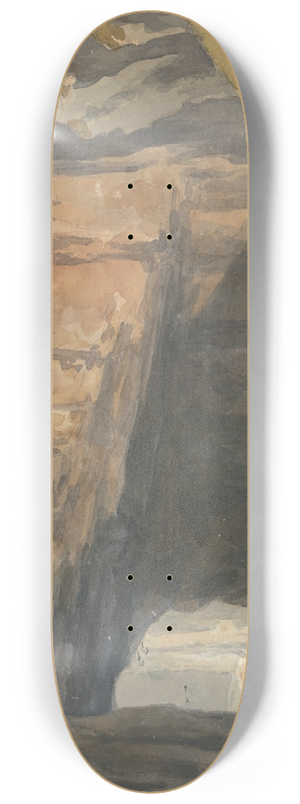John Warwick Smith - Castle Point 8.25 inch art skate deck