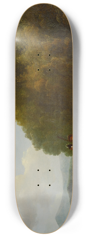 John Webber - Ship Cove, Queen Charlotte Sound 8.25 inch art skate deck