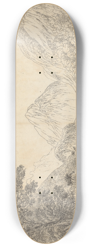 John Webber - View in Oheitepeha Bay, Otaheite 8.25 inch art skate deck