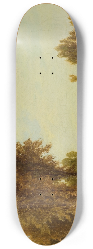 John William Casilear - Going for the Herd 8.25 inch art skate deck