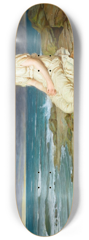 John William Waterhouse - Miranda 8.25 inch art skate deck