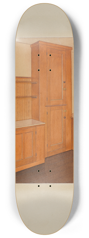 John W. Kelleher - Built-in Cupboard 8.25 inch art skate deck