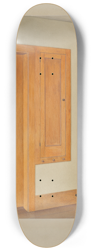 John W. Kelleher - Shaker Cupboard 8.25 inch art skate deck