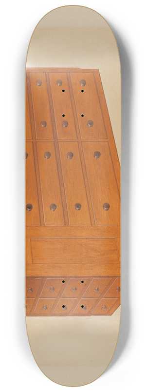 John W. Kelleher - Tailoress Table 8.25 inch art skate deck
