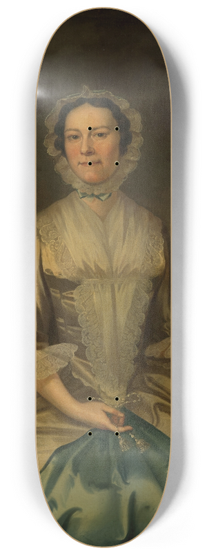 John Wollaston - Mrs. William Peartree Smith (ne Mary Bryant 1719-1811) 8.25 inch art skate deck
