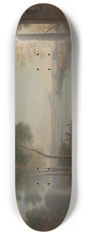 John Wootton - Classical Landscape 8.25 inch art skate deck