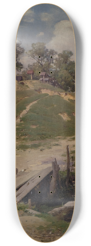 Jlijs Feders - Graveyard 8.25 inch art skate deck