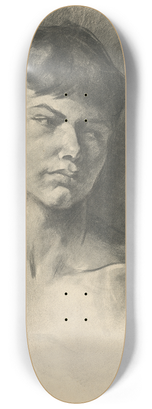 Jlius der - Hlava chlapca 8.25 inch art skate deck