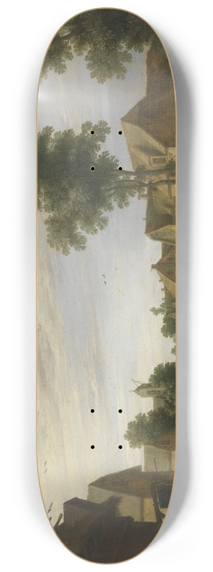 Joost Cornelisz Droochsloot - Village Fair 8.25 inch art skate deck