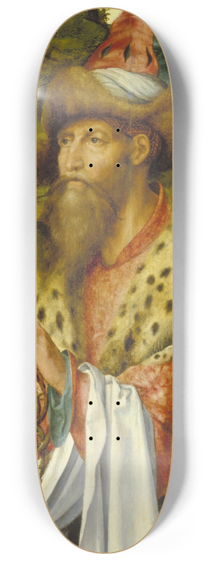 Joos Van Cleve - Joseph of Arimathea 8.25 inch art skate deck
